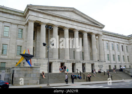 Das Smithsonian American Art Museum und die National Portrait Gallery, Bestandteil der Donald W. Reynolds Center, Washington D.C., USA Stockfoto