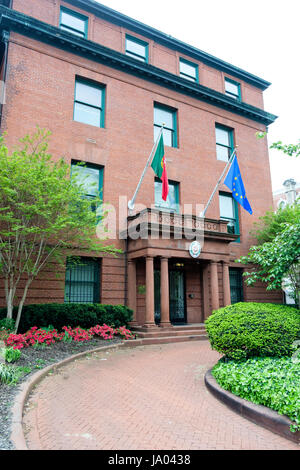 Portugiesische Botschaft, Washington DC, USA Stockfoto