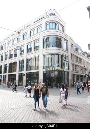 Marks & Spencer Den Haag, Grote Marktstraat zentrale Höhle Haag (den Haag), Niederlande. Stockfoto