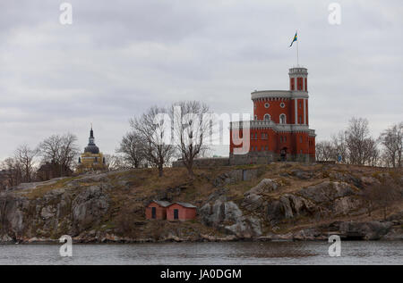 KASTELLHOLMEN, SCHWEDEN Stockfoto