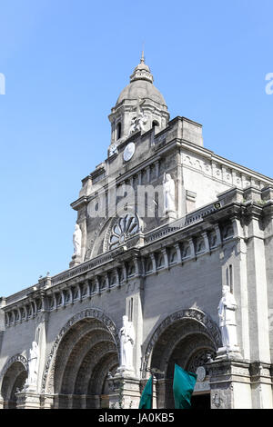 Manila Kathedrale in Intramuros, Philippinen - Wahrzeichen Stockfoto