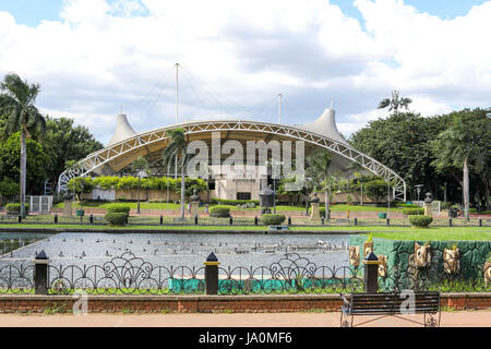 29. Oktober 2016 Rizal Park öffnen Luft Auditorium in Roxas Boulevard, Manila, Philippinen - Wahrzeichen Stockfoto