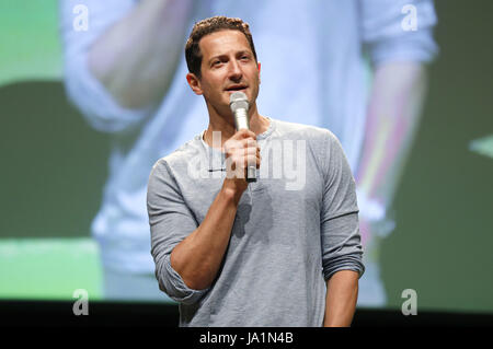 Bonn, Deutschland. 2. Juni 2017. Sasha Roiz auf der FedCon 26 in Maritin Hotel. Bonn, 02.06.2017 | Nutzung weltweit Credit: Dpa/Alamy Live-Nachrichten Stockfoto