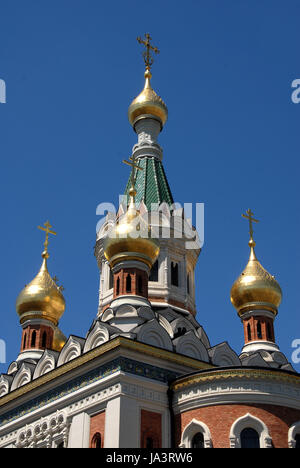 Kirche, Stadt, Stadt, Kultur, Wien, Österreicher, orthodoxen, russische, Reisen, Stockfoto