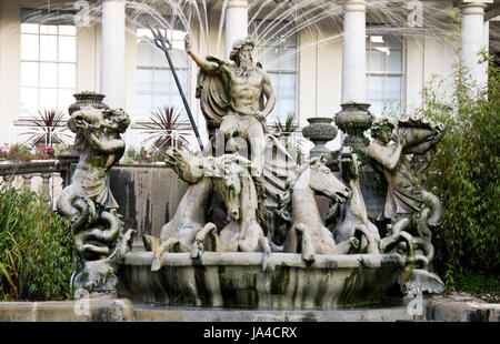 Der Neptunbrunnen, Cheltenham Stockfoto