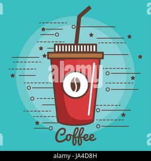 Fast-Food-design Stock Vektor