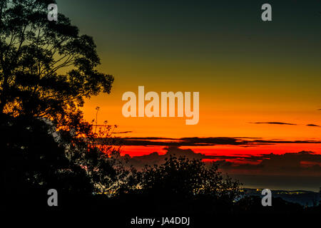 Sonnenaufgang am Mount Murray, NSW Stockfoto