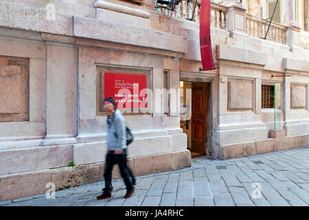 Via Garibaldi-Straße, Genua, Ligurien, Italien, Europa Stockfoto