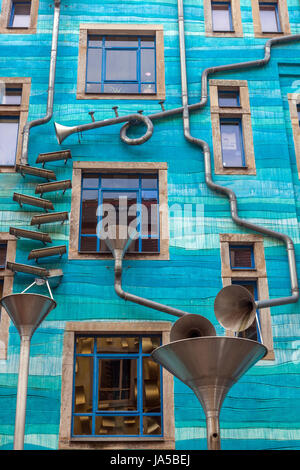 Kunsthofpassage Höfe in Dresden Neustadt, Deutschland, Europa Stockfoto