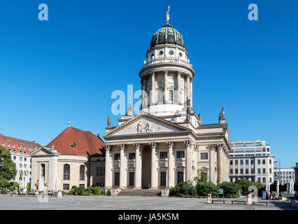 Deutscher Dom, Gendarmenmarkt, Friedrichstadt, Mitte, Berlin, Deutschland Stockfoto