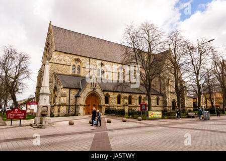 Christuskirche, Broadway, Bexleyheath, London, England Stockfoto