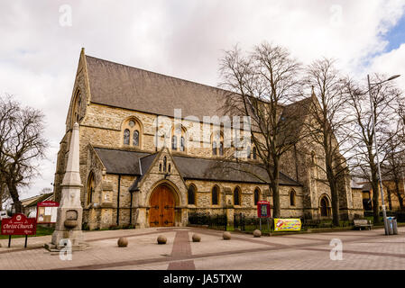 Christuskirche, Broadway, Bexleyheath, London, England Stockfoto