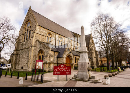 Christuskirche, Broadway, Bexleyheath, London, England Stockfoto