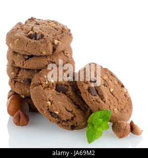 Turm, Essen, Nahrung, Tee, Detail, süß, knabbern, isoliert, Closeup, Hunger, Stockfoto