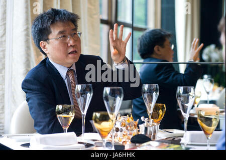 HA-JOON CHANG, Ökonom & Autor Stockfoto