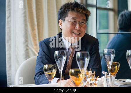 HA-JOON CHANG, Ökonom & Autor Stockfoto