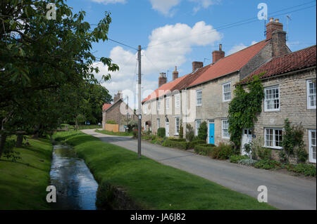 Hovingham, North Yorkshire, Großbritannien Stockfoto