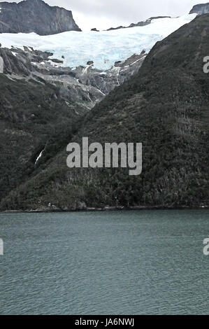 Francia Gletscher im Beagle-Kanal auf der Straße von Magellan am 27.02.2011 Stockfoto