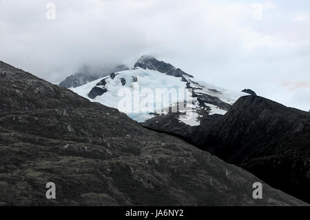 Francia Gletscher im Beagle-Kanal - Straße von Magellan am 27.02.2011 Stockfoto