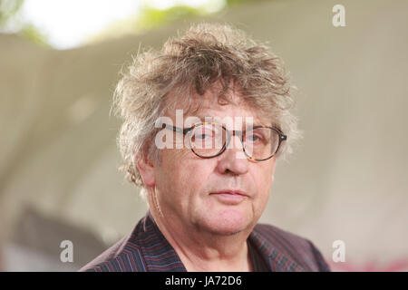 Edinburgh, Schottland 24. August. Tag 13 Edinburgh International Book Festival. Im Bild: Paul Muldoon, irischer Dichter. Er verfügt über mehr als 30 Sammlungen veröffentlicht und gewann den Pulitzer-preis für Poesie und dem Eliot Preis. Credit: Pako Mera/Alamy leben Nachrichten Stockfoto