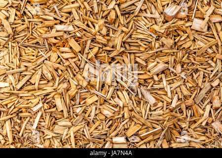 Rinde als Bodenbelag verwendet Stockfoto