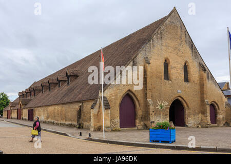 Frankreich, Calvados, Saint-Pierre-sur-Dives, die Hallen Stockfoto