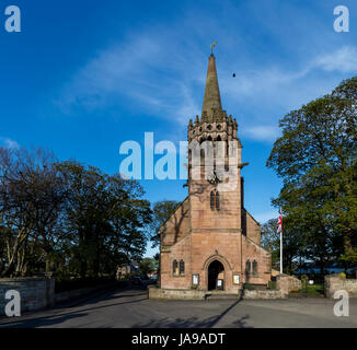 Kirche St Ebba. Beadnell Bay, Northumberland. Stockfoto