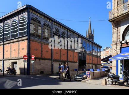 Frankreich, Haute Vienne, Limoges, Halles Stockfoto