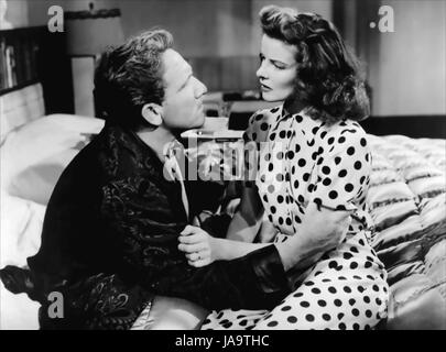 Frau von dem Jahr 1942 MGM Komödie mit Katharine Hepburn und Spencer Tracy Stockfoto