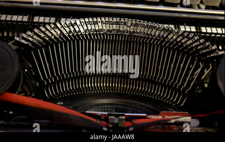 Bedienungsanleitung portable Schreibmaschine Canterbury Kent uk Juni 2017 Stockfoto