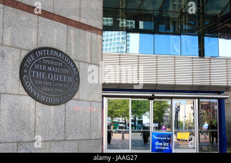 Das International Convention Centre, Birmingham, England, Europa Stockfoto