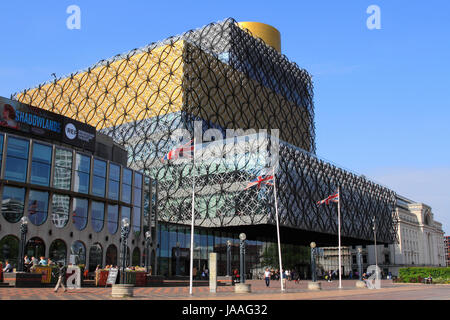 Die Bibliothek von Birmingham, Centenary Square, Birmingham, England, Europa Stockfoto