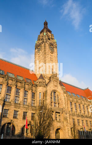 Rathaus Charlottenburg - ist ein Verwaltungsgebäude befindet sich im Stadtteil Charlottenburg-Wilmersdorf von Berlin in Deutschland Stockfoto