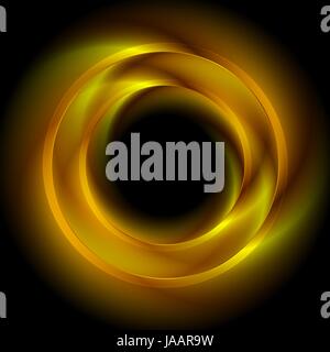 Abstrakte leuchtende Kreise Hintergrund. Vektor-Logo Eps 10 Stockfoto