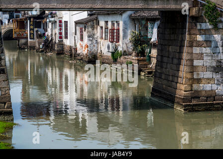 Antiken Stadt Tongli, Suzhou, Provinz Jiangsu, China Stockfoto