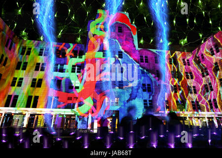 Vivid Sydney 2017 Stockfoto