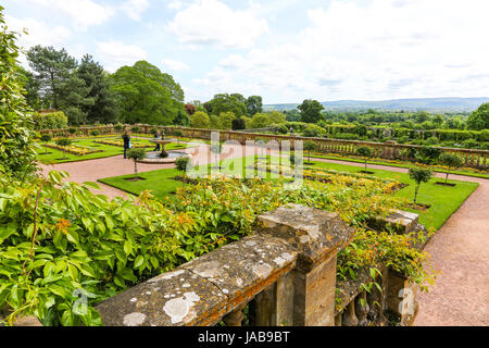 Hestercombe House und Gärten West Monkton Cheddon Fitzpaine in der Nähe von Taunton in Somerset, England UK Stockfoto