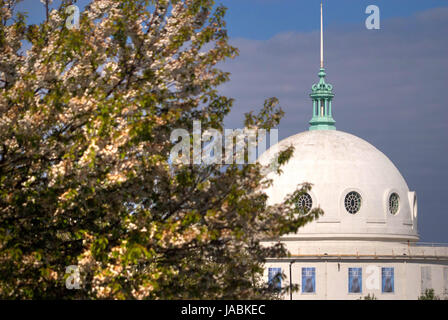 Weiße Kuppel am spanischen Stadt, Whitley Bay Stockfoto