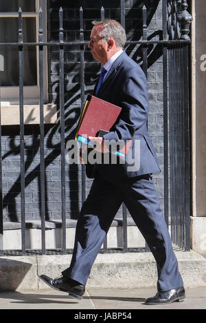 Minister besuchen die wöchentlichen Kabinettssitzung am 10 Downing Street Featuring: Liam Fox MP wo: London, Vereinigtes Königreich bei: 25. April 2017 Credit: WENN.com Stockfoto