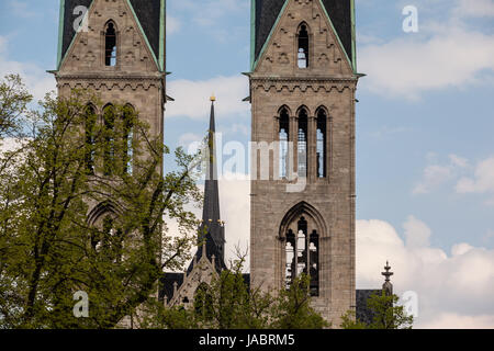 Dom Halberstadt harz Stockfoto