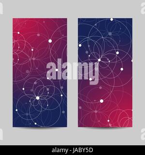 Reihe von Bannern, vertikale Stock Vektor