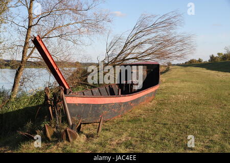 An der oder in der Nähe von zollbrücke im Oderbruch Stockfoto