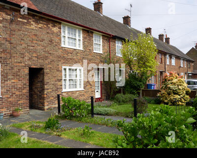 außen 20 Forthlin Road, Liverpool, McCartneys Elternhaus Stockfoto