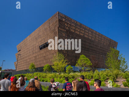 WASHINGTON, DC, USA - Smithsonian National Museum of African American History und Kultur. Stockfoto