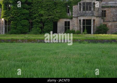 Verfallenen Villa, Poltalloch, Kilmartin, Schottland Stockfoto