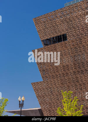 WASHINGTON, DC, USA - Smithsonian National Museum of African American History und Kultur. Stockfoto