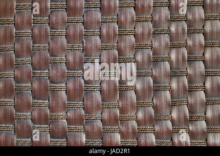 Möbel Rattan Textur Stockfoto