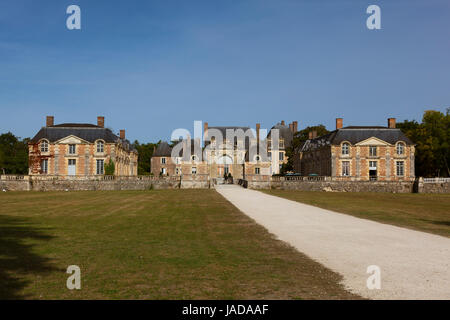 Schloss La Ferte-Saint-Aubin, Loiret, Centre, Frankreich Stockfoto