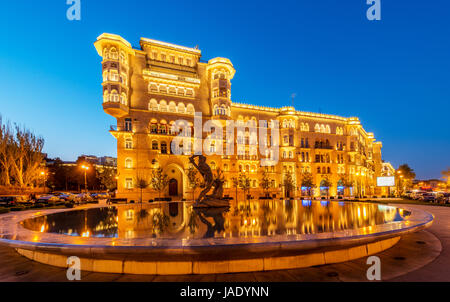 Schönes Wohnhaus in Baku Aserbaidschan Stockfoto