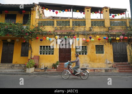 Haus in Hoi an einem der Altstadt Stockfoto